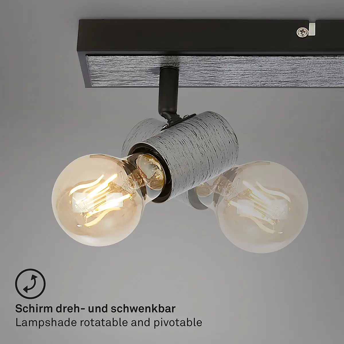 Deckenleuchte Kiko | Silber