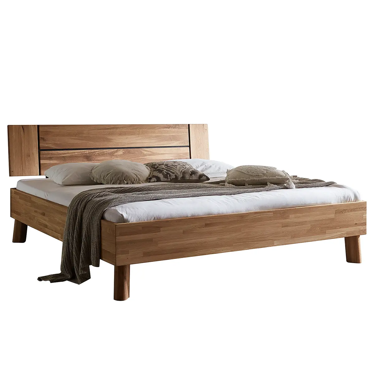 Massivholzbett Coroo II 160 x 200cm | Braun