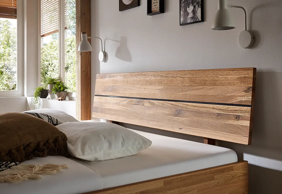 Massivholzbett Coroo I | Braun