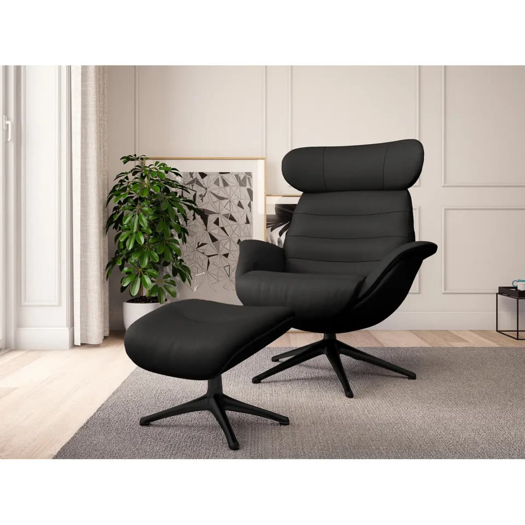 Relaxsessel LESO | Schwarz
