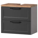 Waschbeckenunterschrank Vellau | Grau