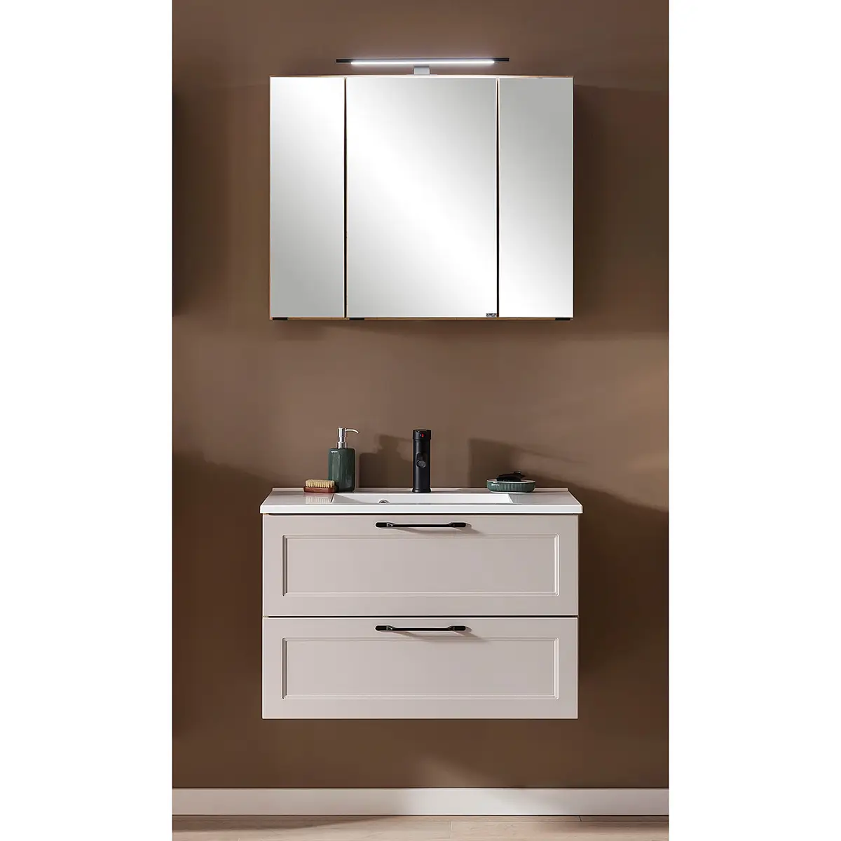 Badezimmerset II | Braun