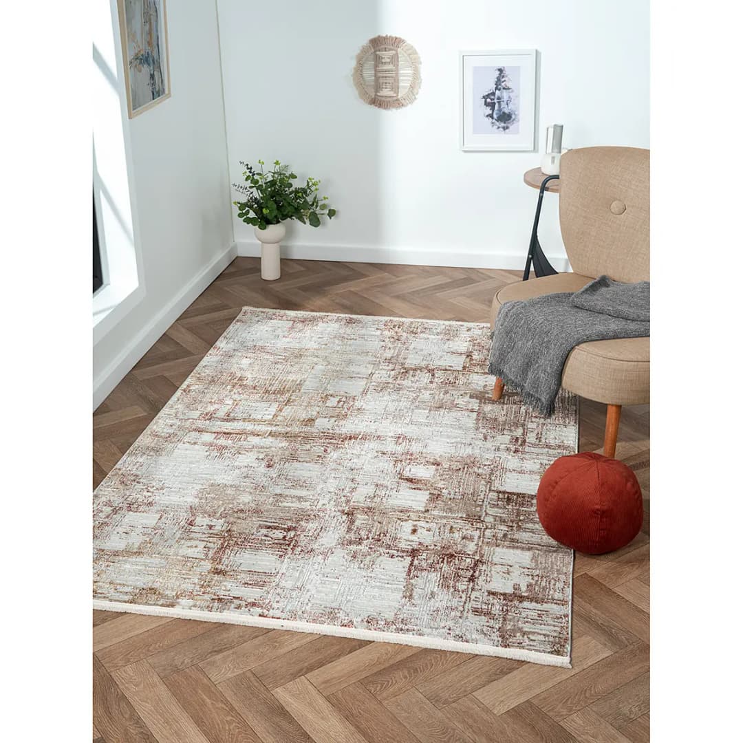 Kurzflorteppich Esme II | Beige