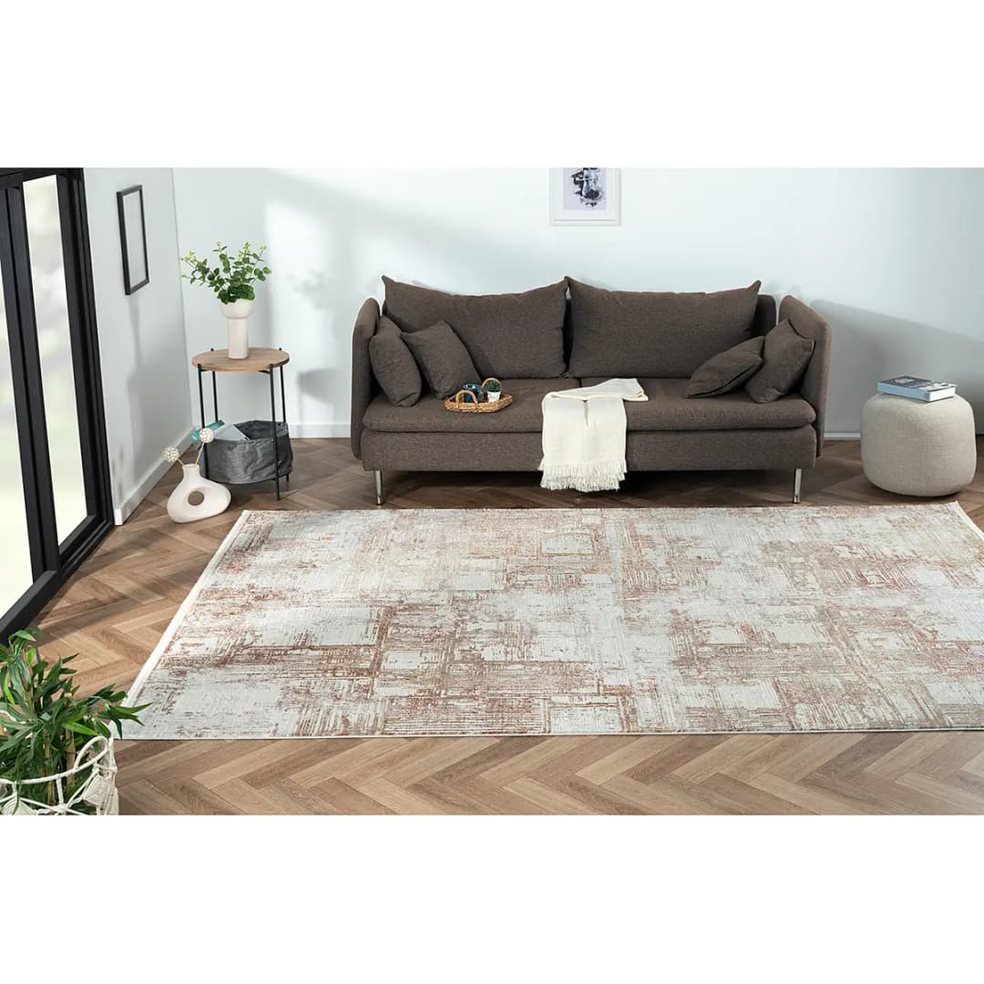 Kurzflorteppich Esme II | Beige