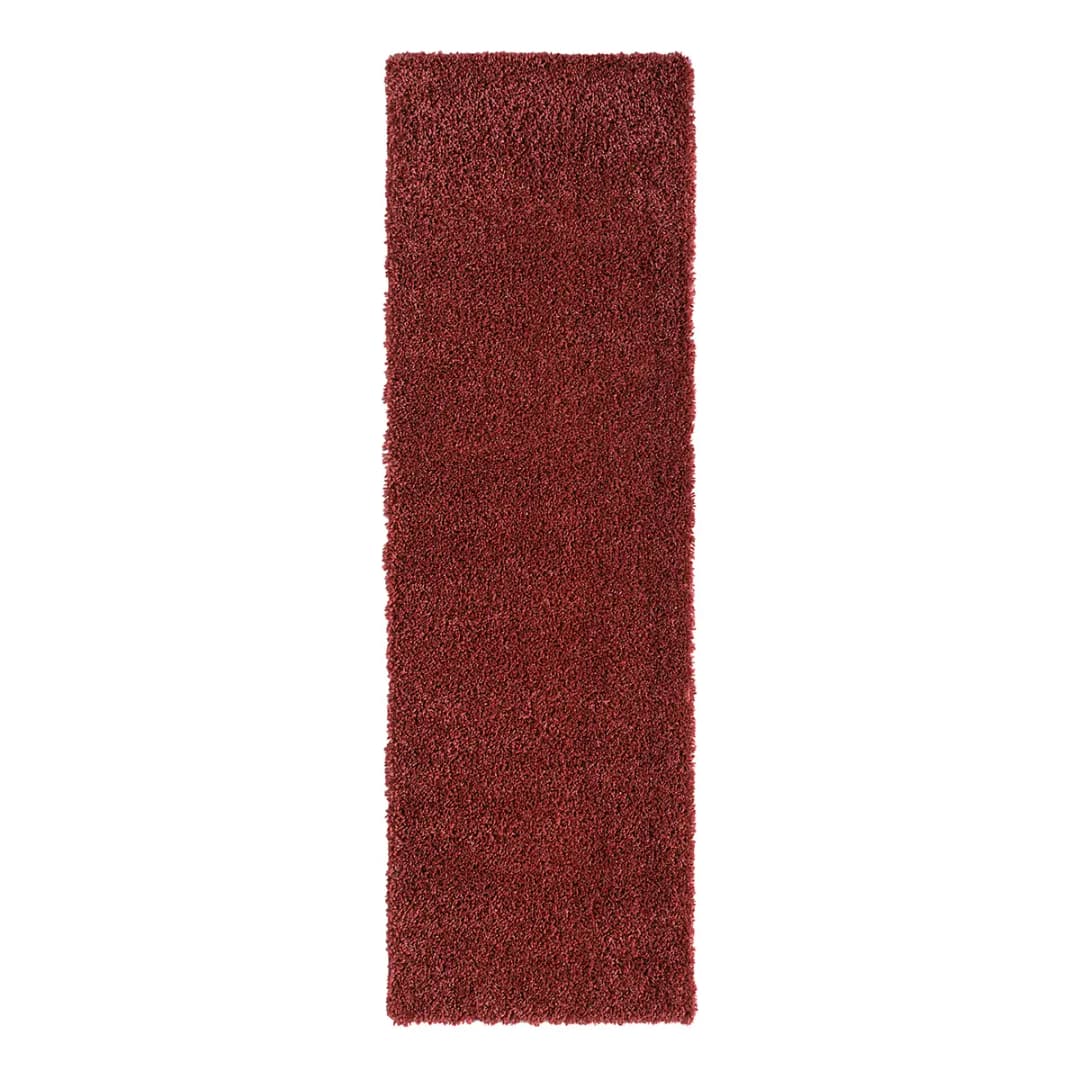 Hochflor Teppich | Rot