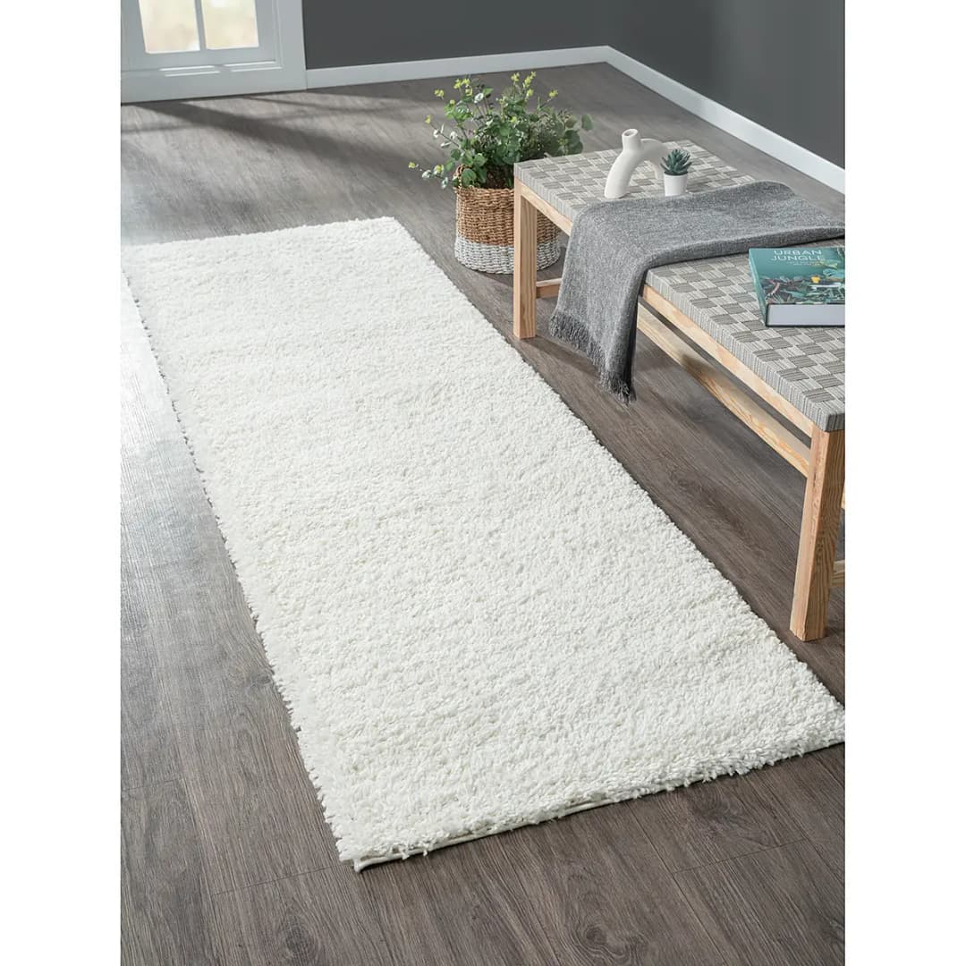 Hochflor Teppich | Beige