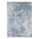 Kurzflorteppich Blau/Blaugrau 160 x 230cm Mischgewebe | Blau