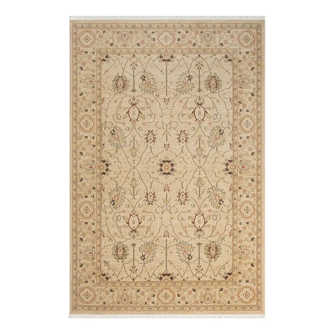 Kurzflorteppich Maryam II Beige 200 x 290cm Mischgewebe | Beige