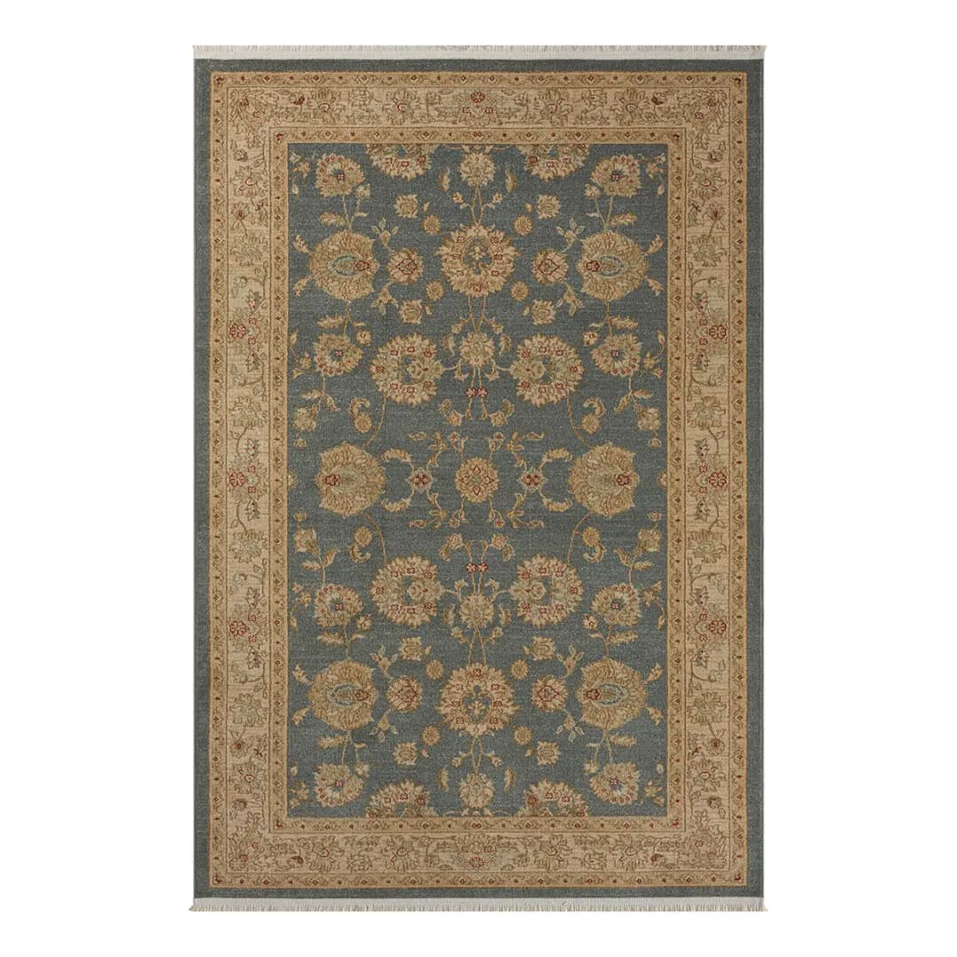 Kurzflorteppich Maryam V | Blau