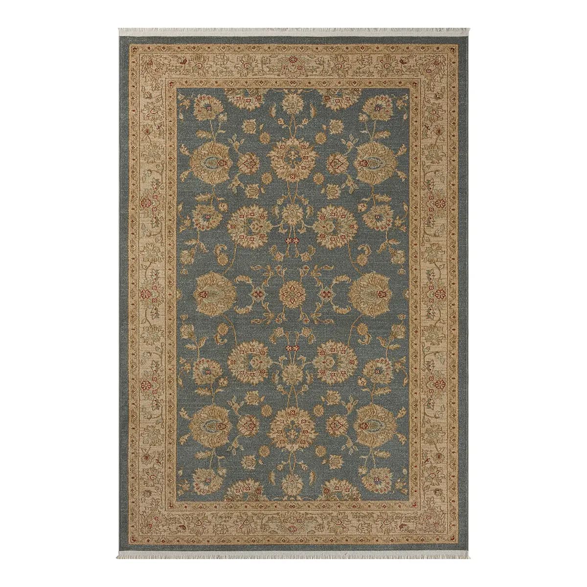 Kurzflorteppich Maryam V | Blau