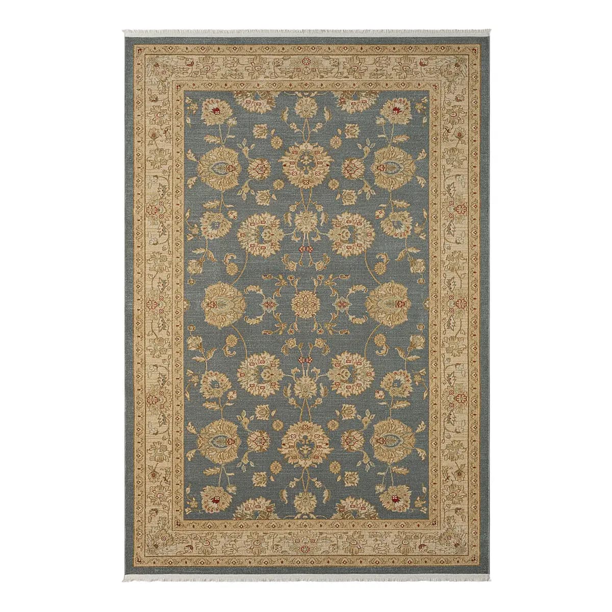 Kurzflorteppich Maryam V | Blau