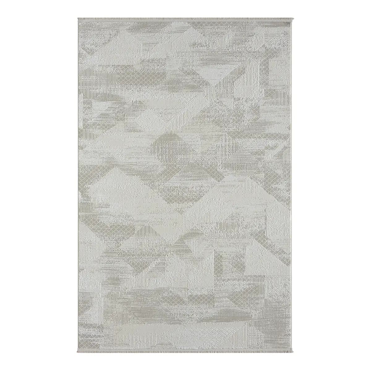 Kurzflorteppich Beige 160 x 230cm Mischgewebe | Beige