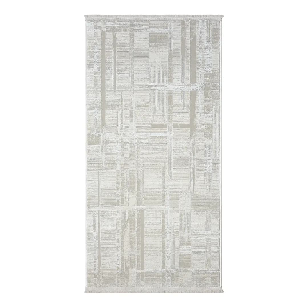 Kurzflorteppich Beige 80 x 150cm Mischgewebe | Beige
