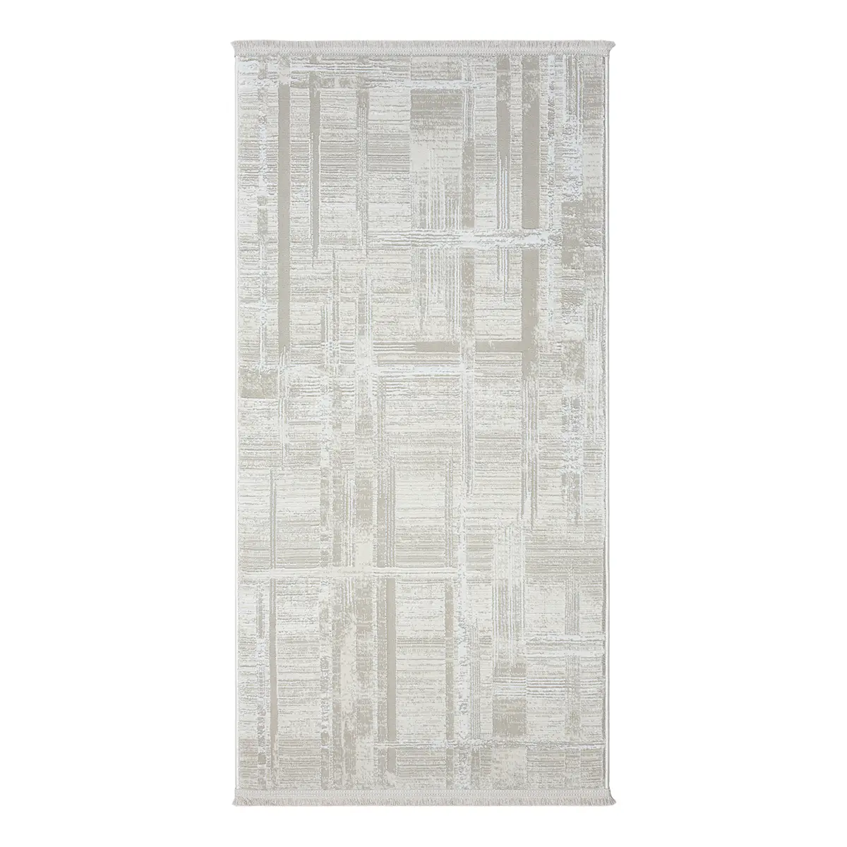 Kurzflorteppich Beige 80 x 150cm Mischgewebe | Beige