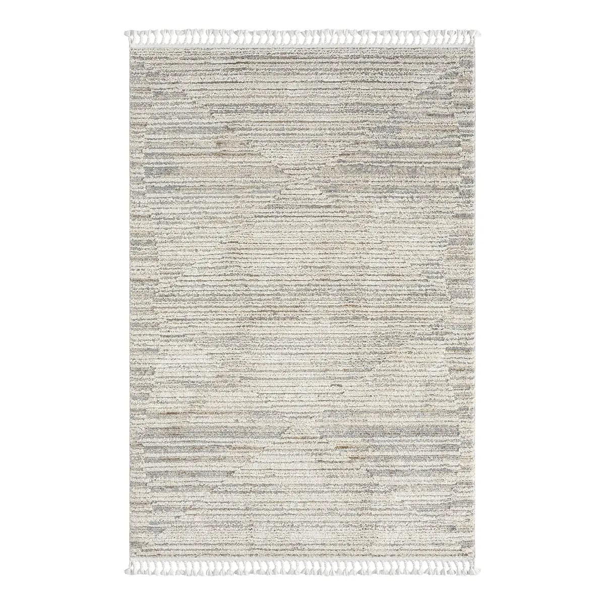 Kurzflorteppich Enya II Beige 200 x 290cm Mischgewebe | Beige