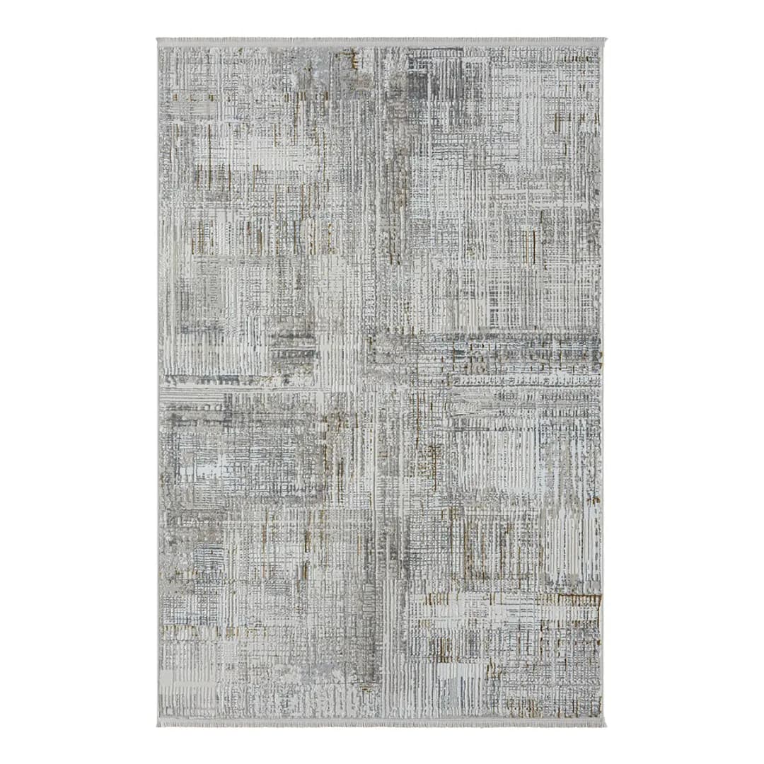 Kurzflorteppich Beige 160 x 230cm Mischgewebe | Beige
