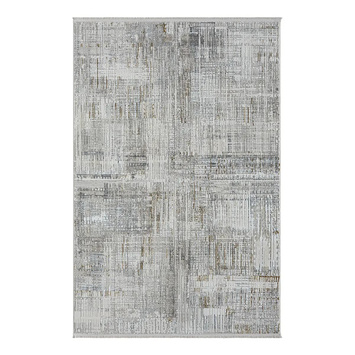 Kurzflorteppich Beige 160 x 230cm Mischgewebe | Beige