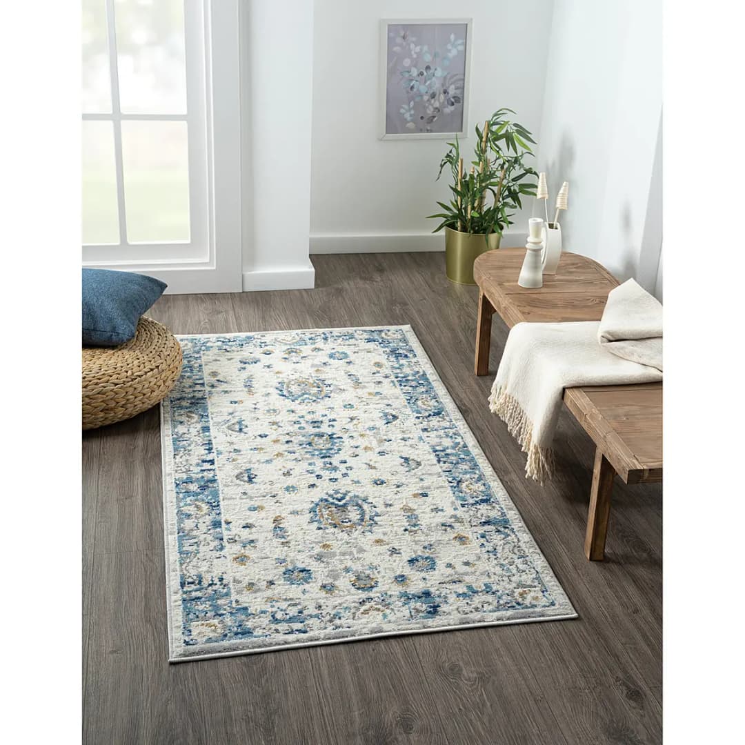 Kurzflorteppich Beige 80 x 150cm Mischgewebe | Beige