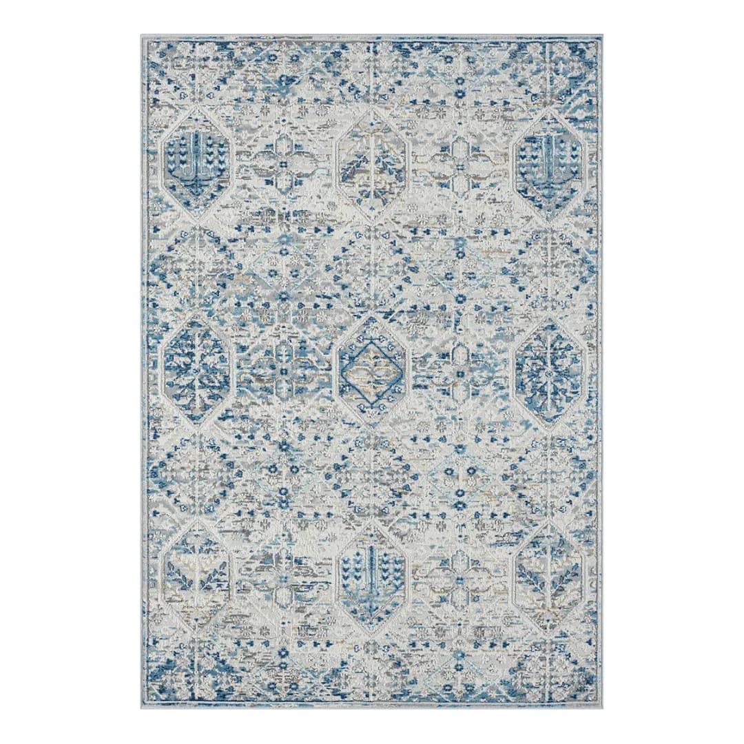 Kurzflorteppich My Heriz II Beige 160 x 230cm Mischgewebe