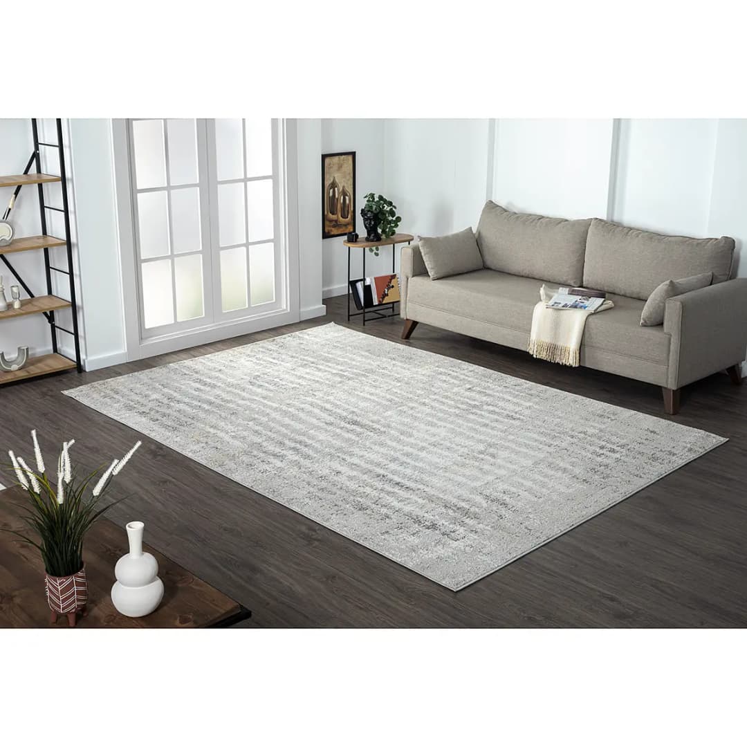 Kurzflorteppich Beige 200 x 290cm Mischgewebe | Beige