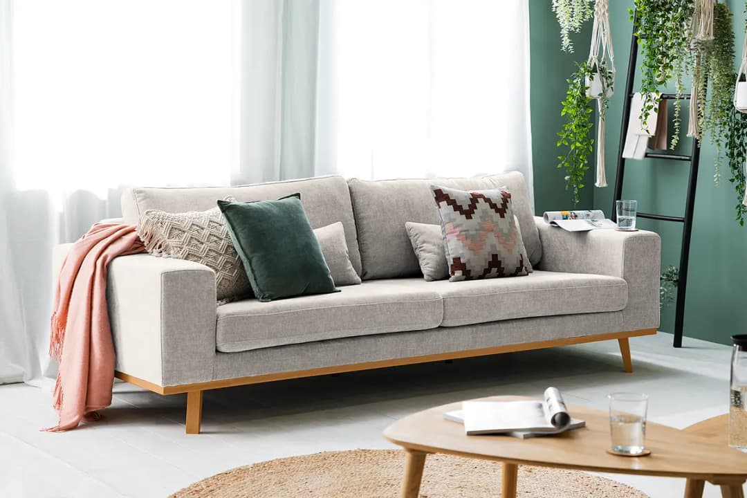 3-Sitzer Sofa Cieli | Grau