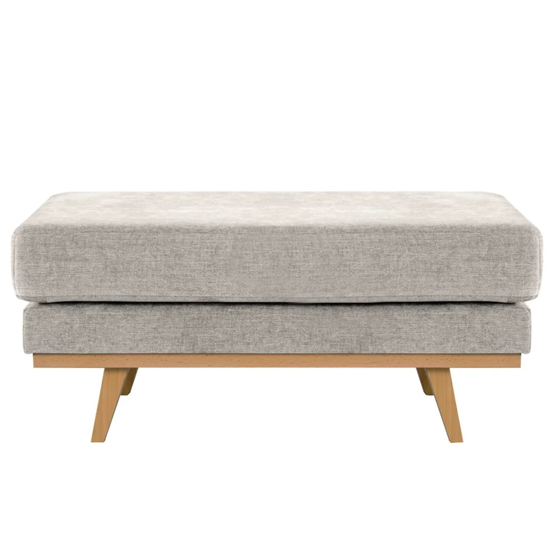 Polsterhocker Cieli | Grau