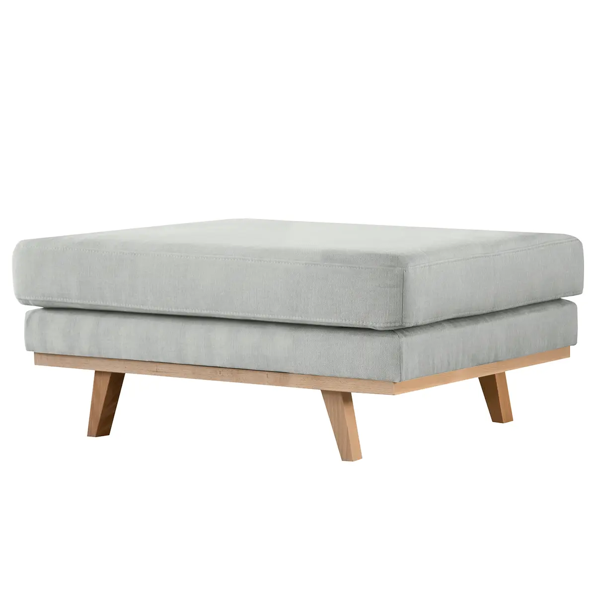 Polsterhocker | Grau