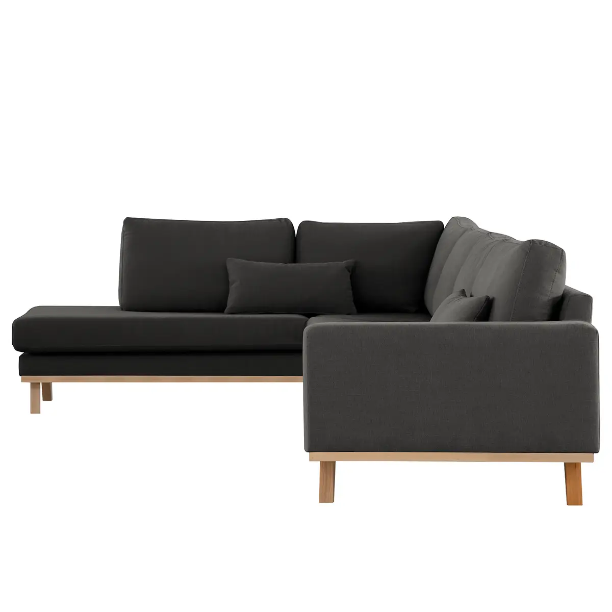 Ecksofa mit Ottomane Vele | Grau