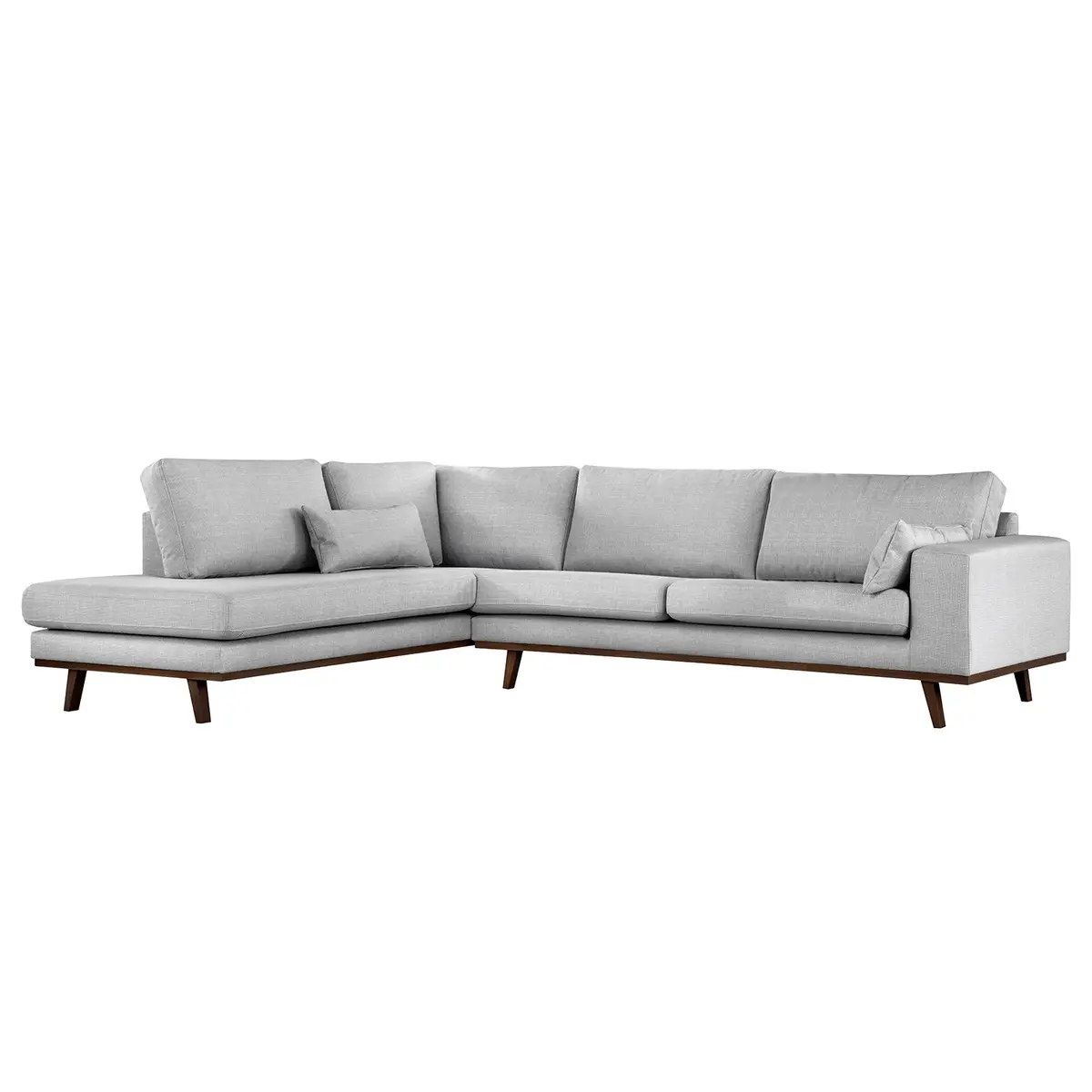 Ecksofa Otrera | Grau
