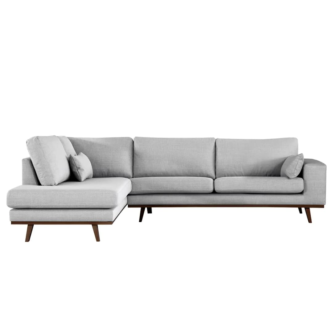 Ecksofa Otrera | Grau