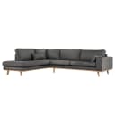 Ecksofa Otrera | Grau
