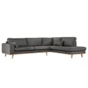 Ecksofa Otrera | Grau