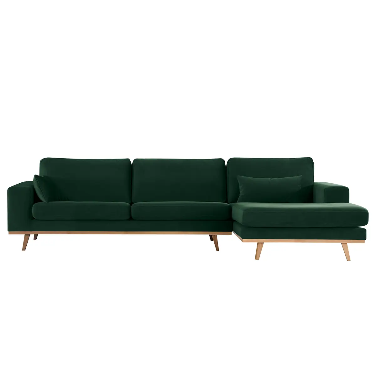 Ecksofa Sadia | Grün