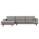 Ecksofa Lark | Braun