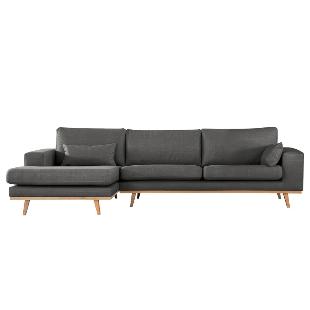 Ecksofa Otrera | Grau