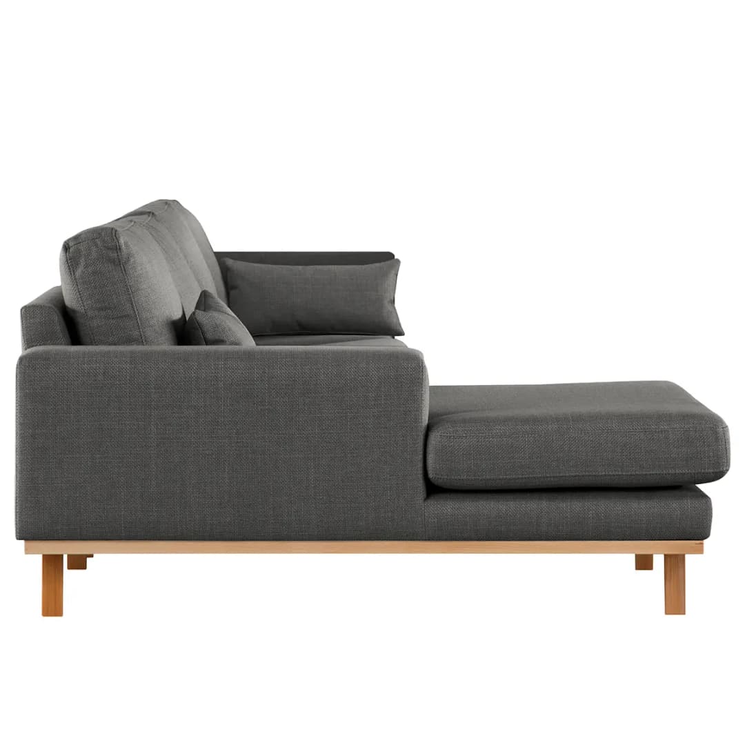 Ecksofa Otrera | Grau