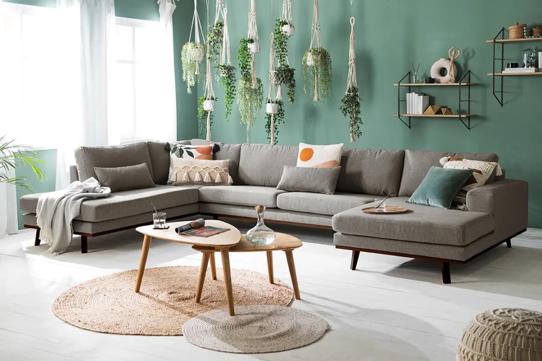 Wohnlandschaft Lark | Braun