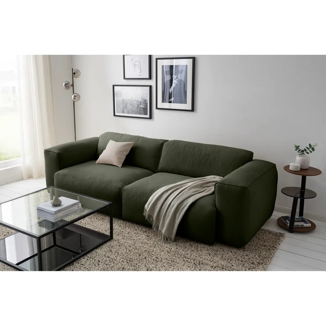 3-Sitzer Sofa Saia | Grün