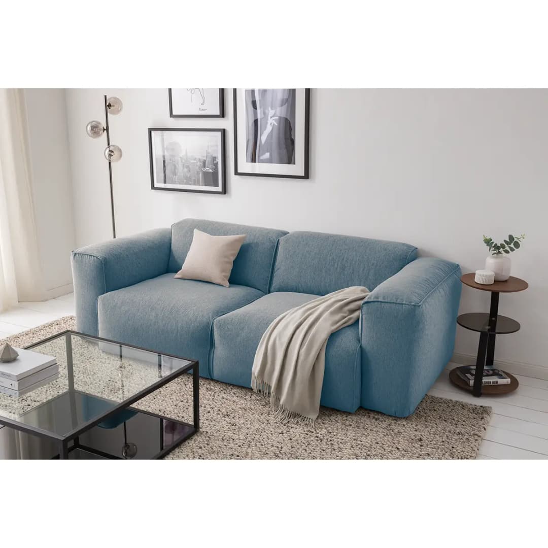 2-Sitzer Sofa Saia | Blau