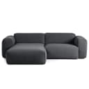 Ecksofa Saia | Grau