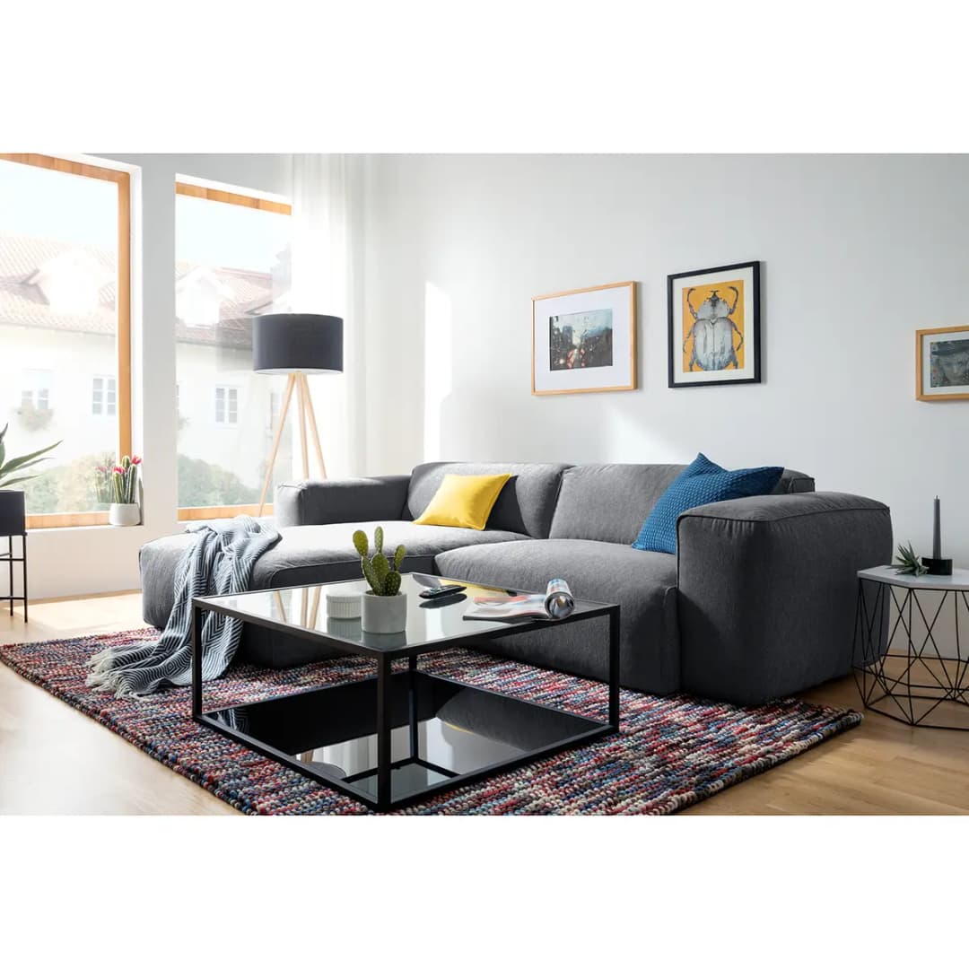 Ecksofa Saia | Grau