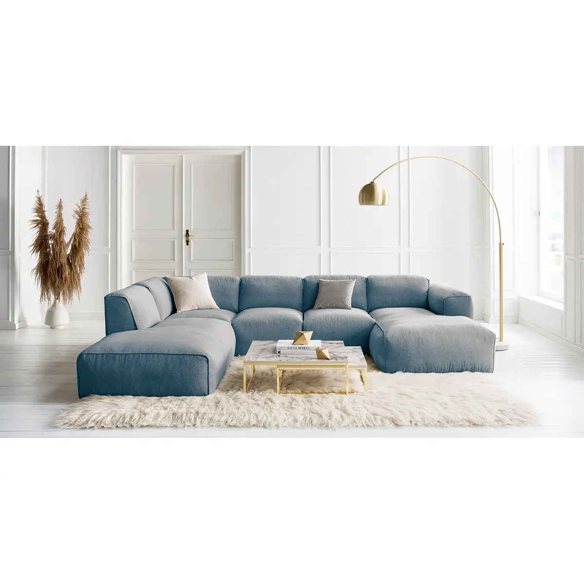 Wohnlandschaft Saia | Blau