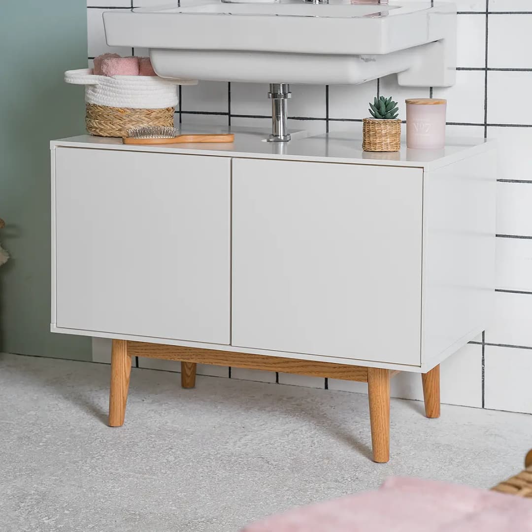 Badezimmerset Kombi E | Weiß