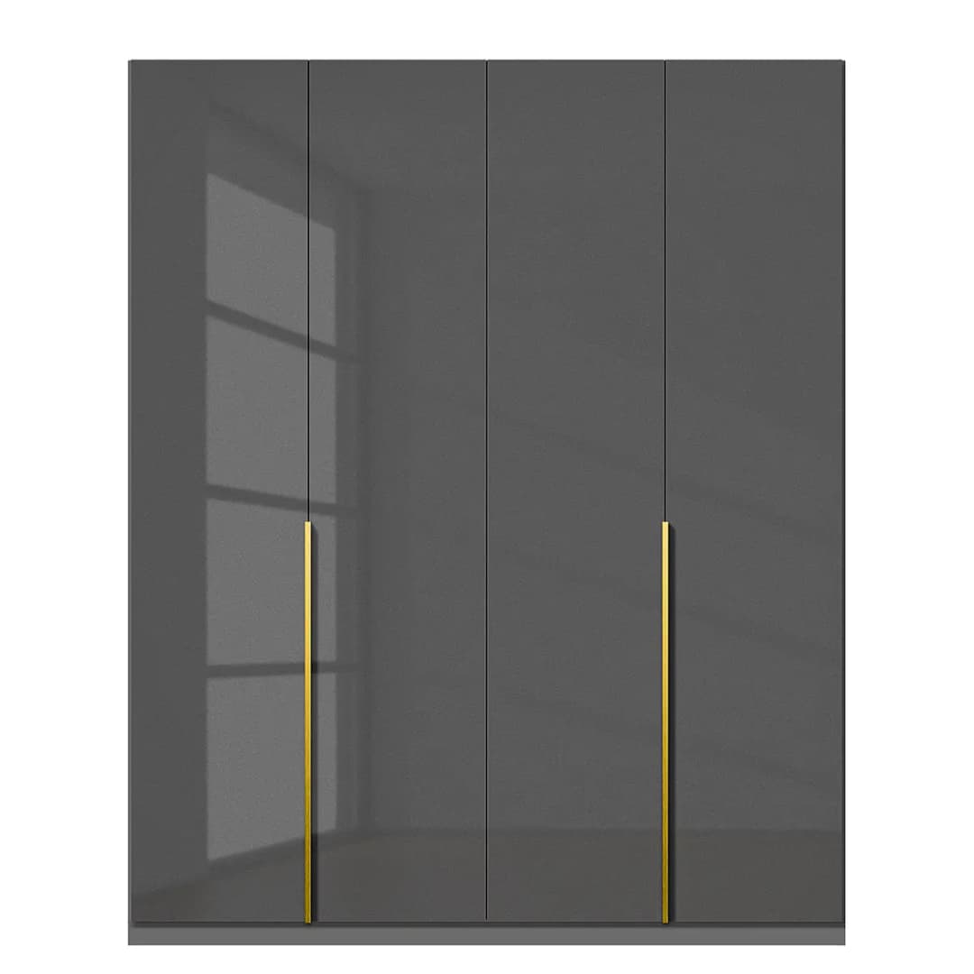 Drehtürenschrank Glam | Grau