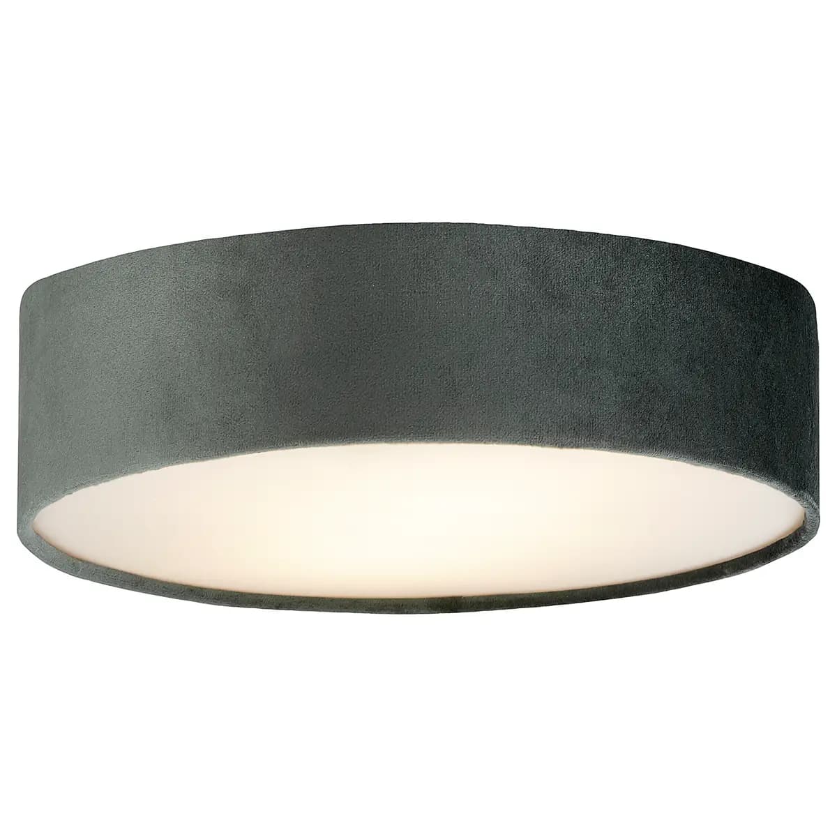 Deckenleuchte Drum | Grau