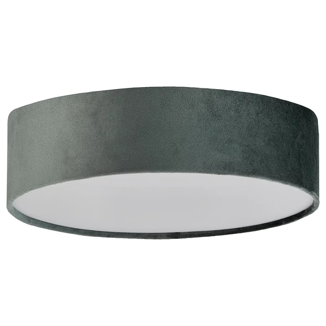 Deckenleuchte Drum | Grau