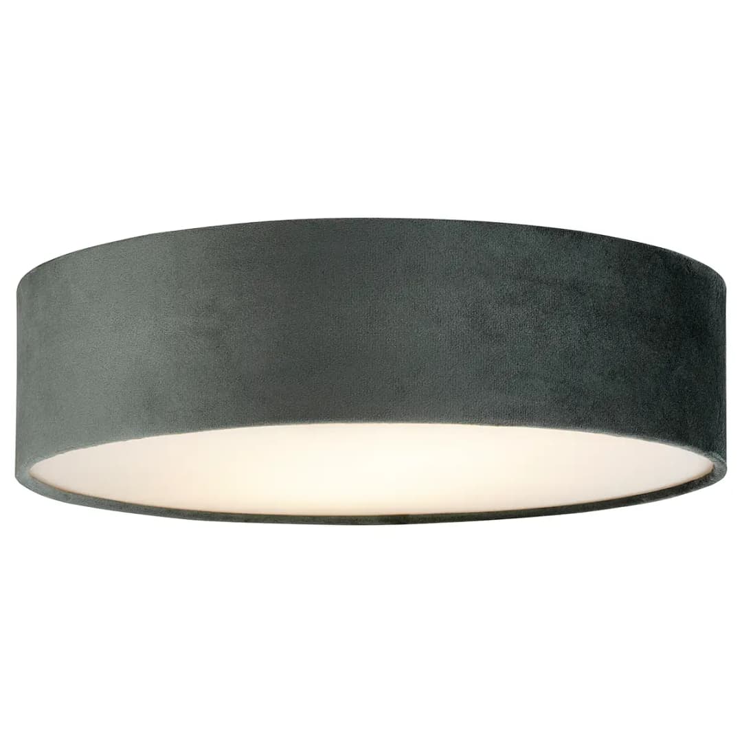 Deckenleuchte Drum | Grau