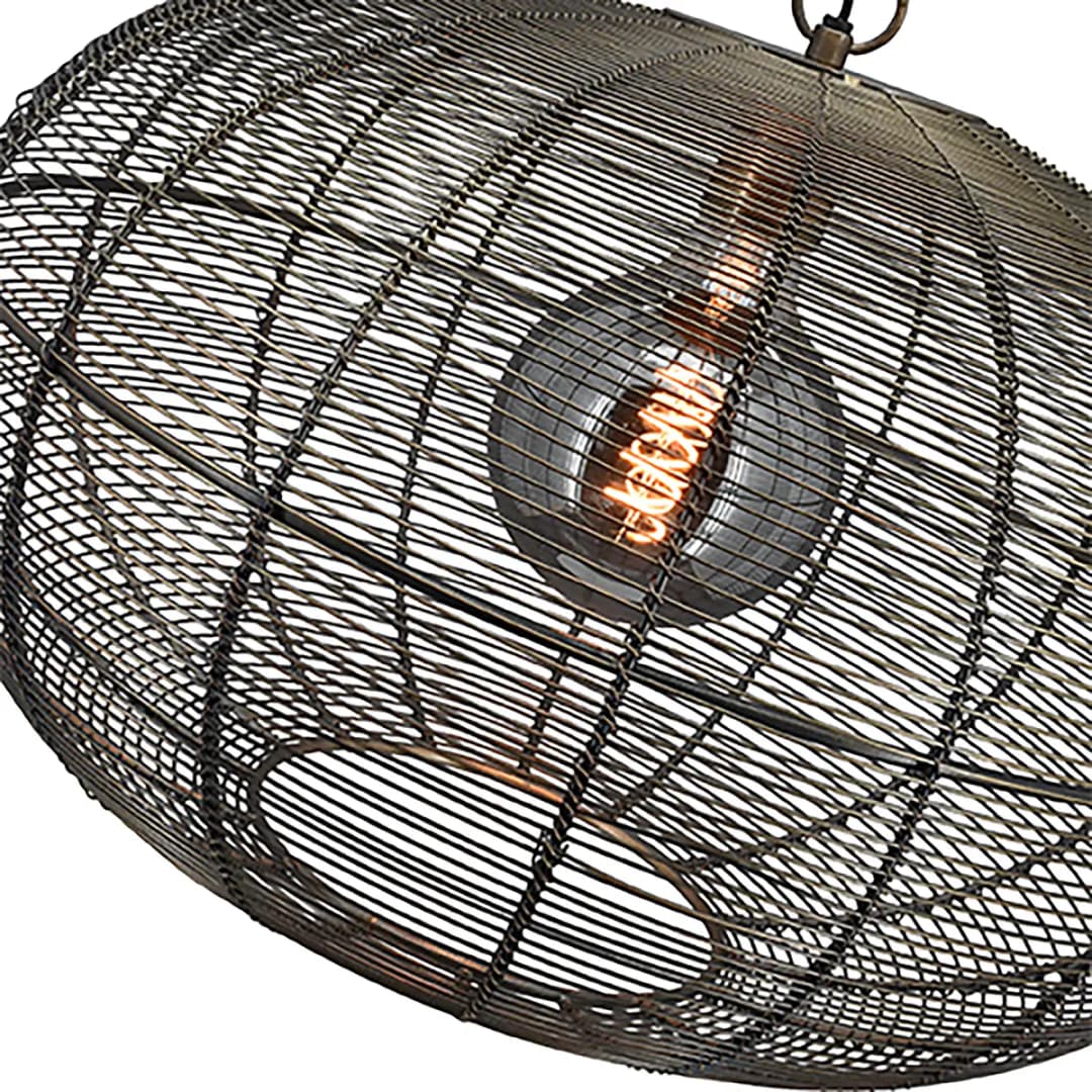 Pendelleuchte Alto Ø 40cm Messing/Messing Stahl, pulverbeschichtet E27