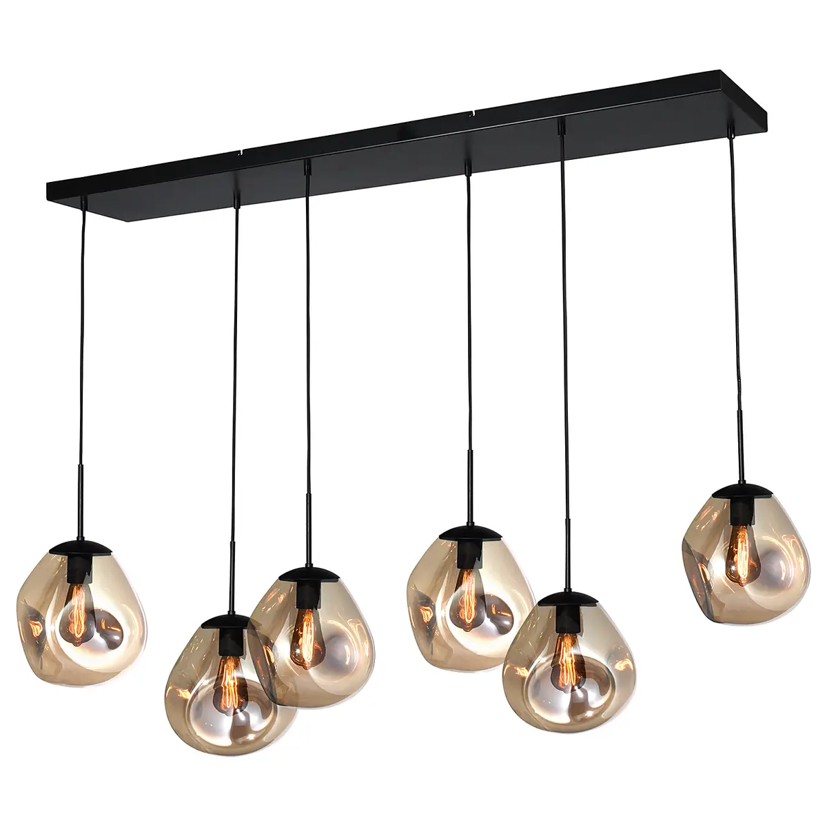 Pendelleuchte Lava IV | Gold