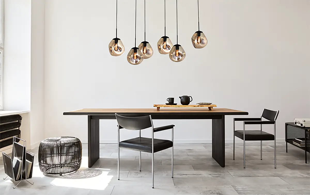Pendelleuchte Lava IV | Gold